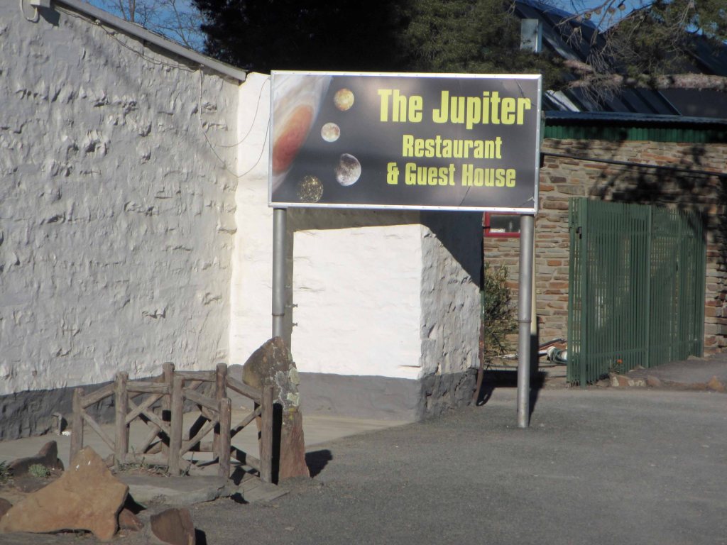 Jupiter Guesthouse, Sutherland, October 2013. 