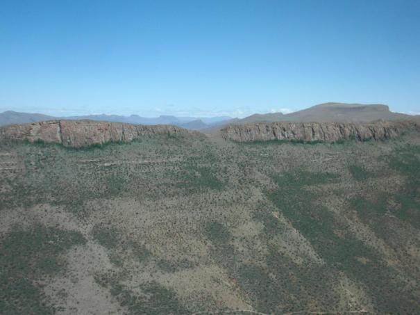 Sills in Golden Valley. Picture courtesy of Ben Maton. 