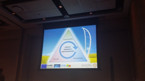 Slide from a different talk on sustainability and mining. 