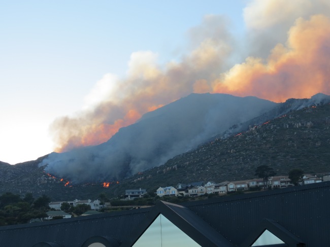 Hout Bay Fire #2. Picture courtesy of Nils Backeberg. 