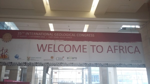 IGC Banner near the convention center entrance. 