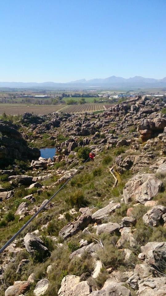 A zipline with a view... 