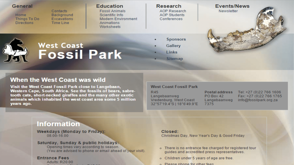 WestCoastFossilPark