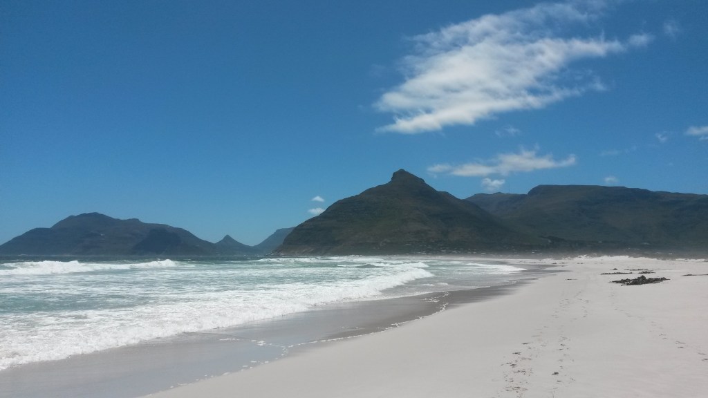 Beautiful Noordhoek Beach, February 2014. 