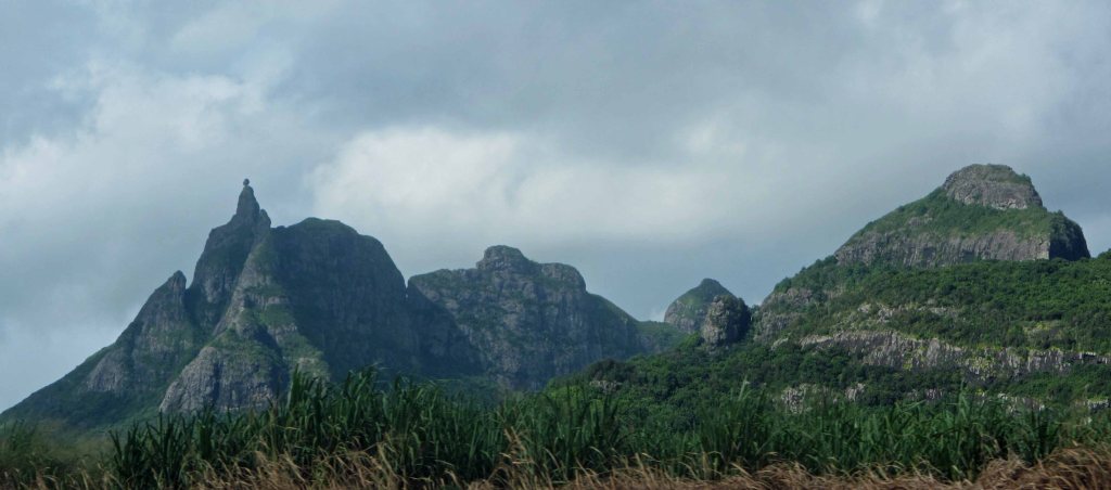 Another view of Pieter Both Mountain. 